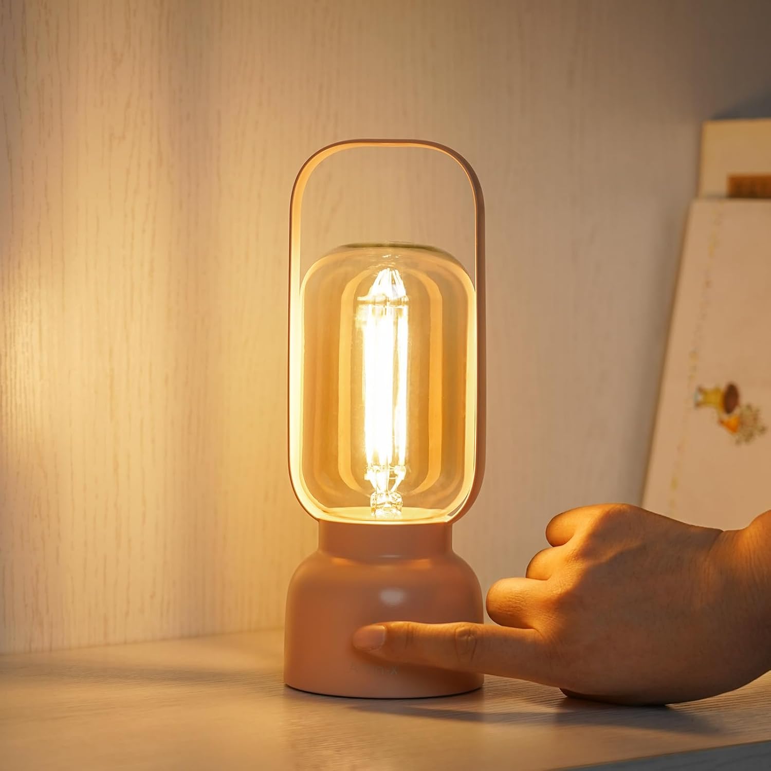 Ember Portable Vintage Lantern Lamp